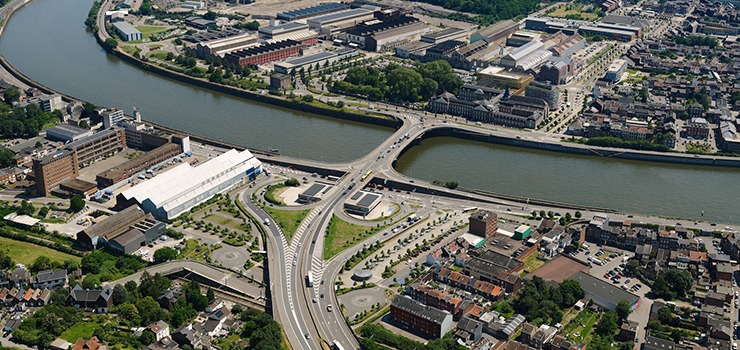 Réaménagement de l&rsquo;entrée de Ville de Jemeppe