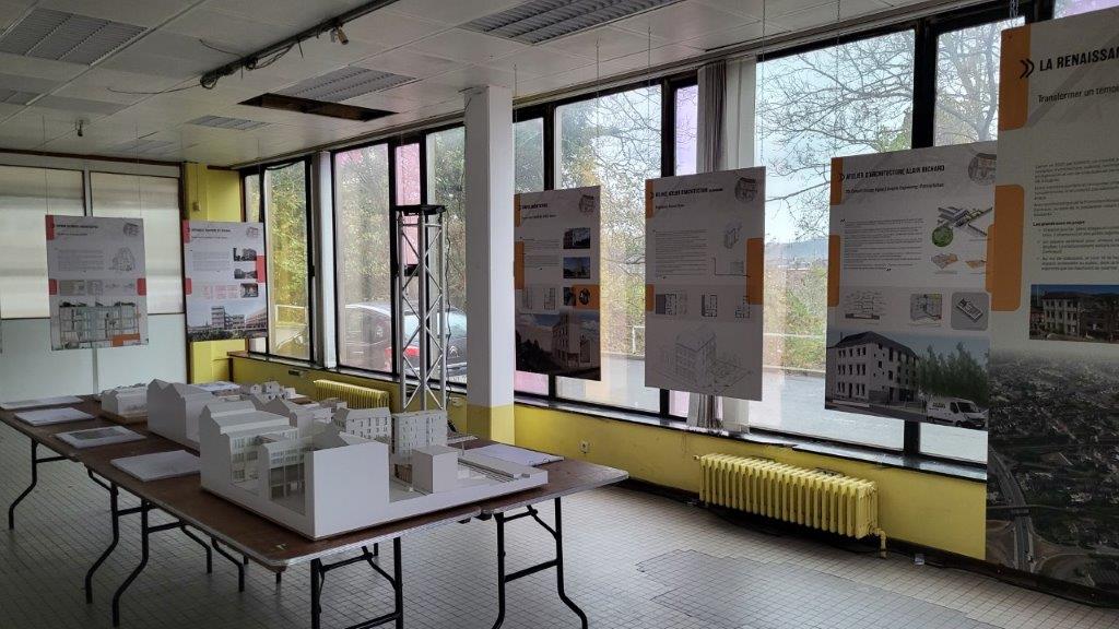 Carton plein pour l&rsquo;inauguration de l&rsquo;expo Seraing en mutation, Regards sur l&rsquo;Architecture